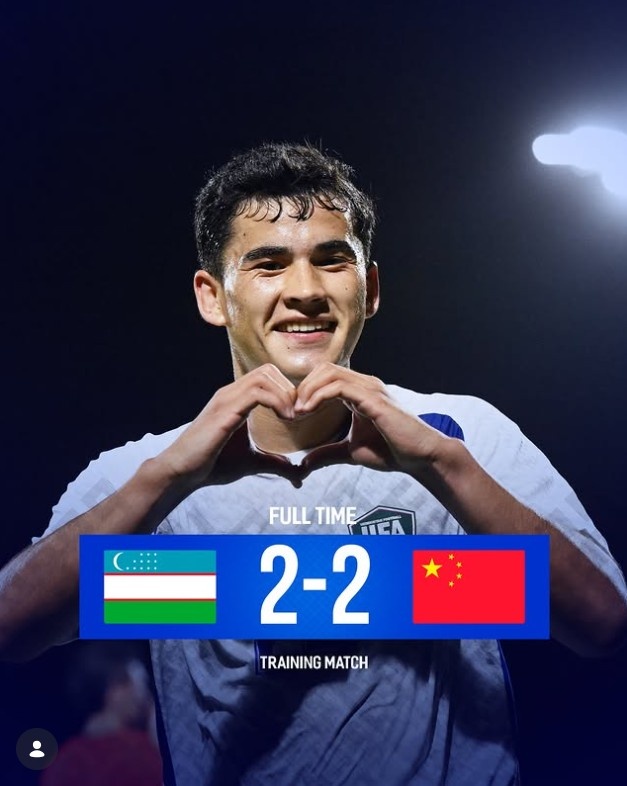 云开体育官网-东体：卡里莫夫对阵国足打进绝平球，此前U23亚洲杯对中国队失点